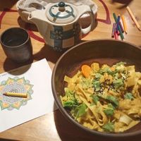 Pad Thai, pura vida tea and mandalas at The Vegan Temple by Prasada in Cusco