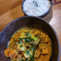 Curry at The Vegan Temple by Prasada in Cusco