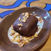 Choco snicker at The Vegan Temple by Prasada in Cusco