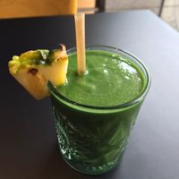 green smoothie at SAP Bagel & Juice Bar - Stationsstraat in Maastricht