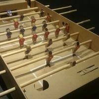 they've got a table kicker at SAP Bagel & Juice Bar - Stationsstraat in Maastricht