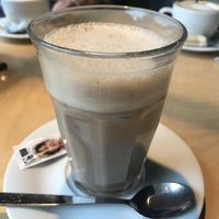 Chai latte with soy milk at SAP Bagel & Juice Bar - Stationsstraat in Maastricht