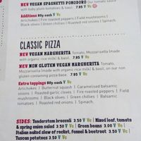 all that vegan food at Zizzi - Cardiff Bay in Cardiff