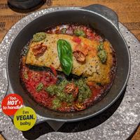 Vegan Vegetable Lasagna at Zizzi - Cardiff Bay in Cardiff