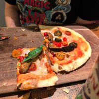 Aubergine parmigiana at Zizzi - Cardiff Bay in Cardiff