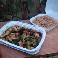 Veggie Express - Frisco, TX
Checked out this Vegan Restaurant for the first time on Sep 28, 2017 while passing through Dallas Area. This was one of the few Vegan options open at 7pm in east Dallas. Most of their menu is meat substitute, which I am NO fan of.



I tried a Broccoli dish, and it was VERY good, filling and flavorful

I'd like some to-go sauce options !!

I would go back even though most of the menu is fake meat and doesn't appeal to me, the stuff I would try will be good I bet

100% Vegan !!! Super cool

Check out more pictures here
http://whatdoyoueatthen.com/veggie-express-frisco-tx/

Another #TexasVegetarianRestaurant this one in Frisco, TX

Their specialty is faux-meat and classic chinese restaurant menu items

I dont like textured protein in thd placenof meat in dishes, so i. Just had a traditionaly meat-free broccoli dish
Big portion, pretty good, id go back, but id order something else, this was more sweet than i prefer
#TexasVeganRestaurant at Veggie Express in Frisco