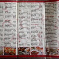 menu at Sajangoth - Tripureswar in Kathmandu