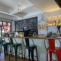 Very cute set up  at Novelty Cafe in Luang Prabang