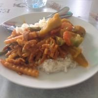 Options from the food bar at Sai Than Boon in Phuket
