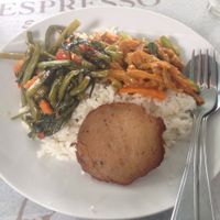 Options from the food bar at Sai Than Boon in Phuket