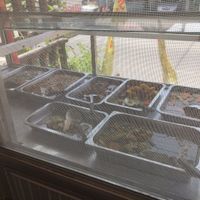 Screened in buffet options but you can order from kitchen made to order at Sai Than Boon in Phuket