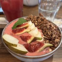 Those fresh figs were delightful !   at Positive Deli - Rue de Satory in Versailles