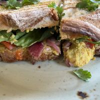 vegan panini   at Saudade in Sintra