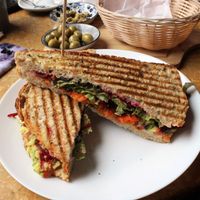 Vegan Panini at Saudade in Sintra