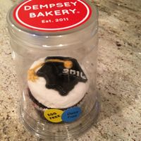 Graduation cupcake at Dempsey Bakery in Little Rock