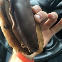 Cookie sandwich! Yum! at Dempsey Bakery in Little Rock