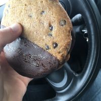 Cookie sandwich! Yum! at Dempsey Bakery in Little Rock