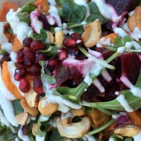 Beet salad at Shouk in Washington