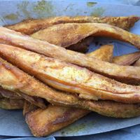 Sweet potato fries at Shouk in Washington