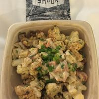 cauliflower lentil rice bowl - heaven in a bowl at Shouk in Washington