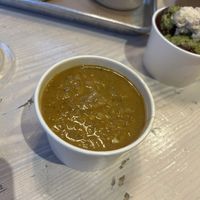 Lentil soup was very hearty and comforting   at Shouk in Washington