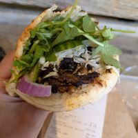 Mushroom shawarma at Shouk in Washington