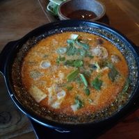 Soup with mushrooms at Anh Dao in Berlin