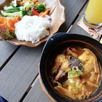 Nr. 45 with rice noodles at Anh Dao in Berlin