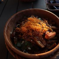 Salad with Tofu and Orange at Anh Dao in Berlin