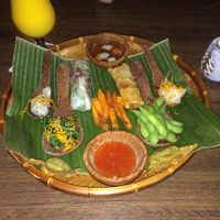 Mixed starter plate at Anh Dao in Berlin