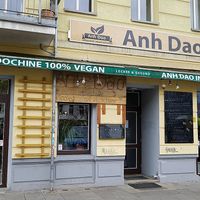 Exterior of location, street view at Anh Dao in Berlin