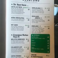 Saye's choice  at Leaf Restaurant in Cancun