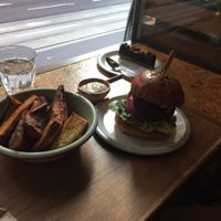 Polar Burger and fries at Home - Eat To Live in Hong Kong Island