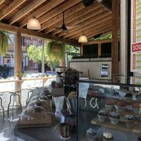 Front of restaurant at Urban Herbivore - Kensington Market in Toronto