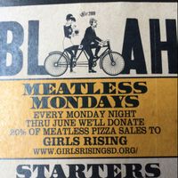 meatless Mondays  at Blind Lady Ale House in San Diego