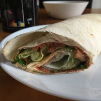 köfte wrap at Cigköftem in Hannover