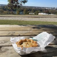 Vegan cheddar and bean pie  at Proper Pie Co. in Richmond