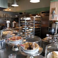 Kitchen and counter at Proper Pie Co. in Richmond