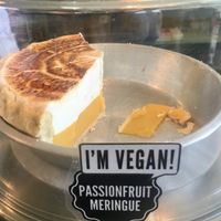 Vegan meringue from aquafaba  at Proper Pie Co. in Richmond