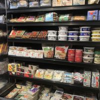 Some vegan options  at La Pomme d'Api in Montreal