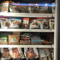 Some vegan options at La Pomme d'Api in Montreal