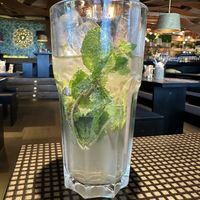 Mango mint lemonade .  at Peter Pane in Binz