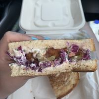 Hot Tempeh Sandwich  at Graze in Nashville