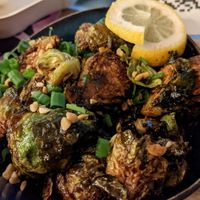 Love the Brussel Sprouts! at Graze in Nashville