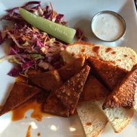 Nashville hot tempeh at Graze in Nashville