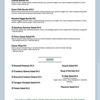 Menu #Veganuary at Graze in Nashville