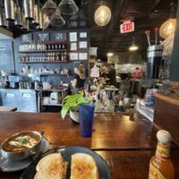 Great indoor dining experience- chikn club sandwich #Veganuary at Graze in Nashville