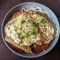 Tofu parm at Graze in Nashville