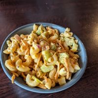 Macaroni salad side at Graze in Nashville