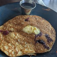 I always get a pancake on the side! at Graze in Nashville